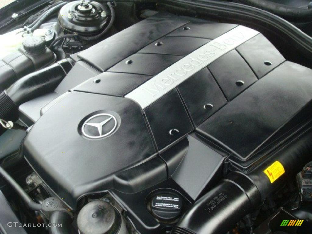 2002 Mercedes-Benz CL 500 5.0 Liter SOHC 24-Valve V8 Engine Photo #40263134
