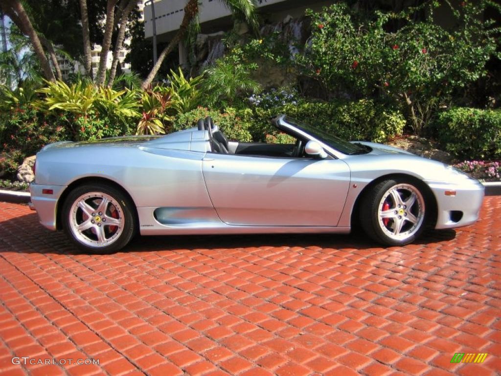 Grigio Alloy (Silver) 2003 Ferrari 360 Spider F1 Exterior Photo #40264238