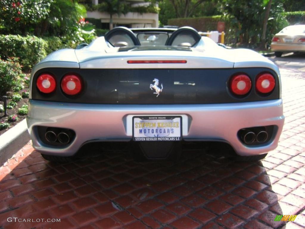 Grigio Alloy (Silver) 2003 Ferrari 360 Spider F1 Exterior Photo #40264283