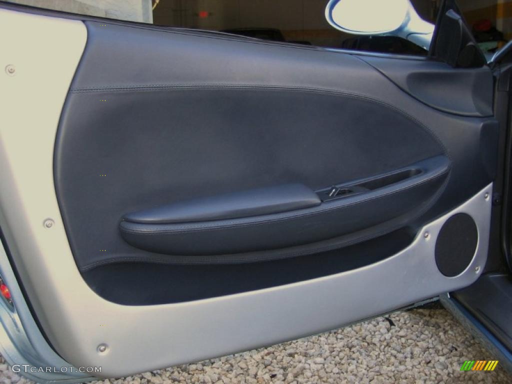 2003 Ferrari 360 Spider F1 Blu Scuro (Dark Blue) Door Panel Photo #40264738