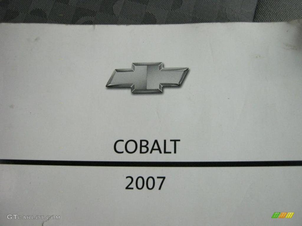 2007 Cobalt LS Sedan - Summit White / Gray photo #19