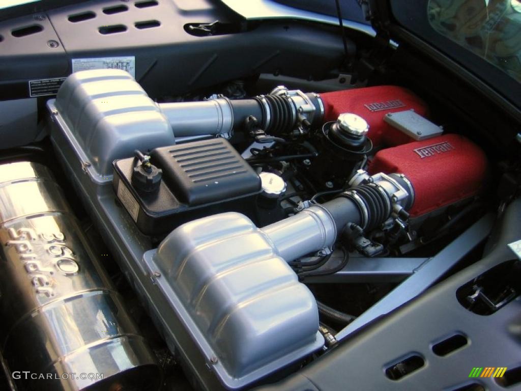 2003 Ferrari 360 Spider F1 3.6 Liter DOHC 40-Valve V8 Engine Photo #40264854