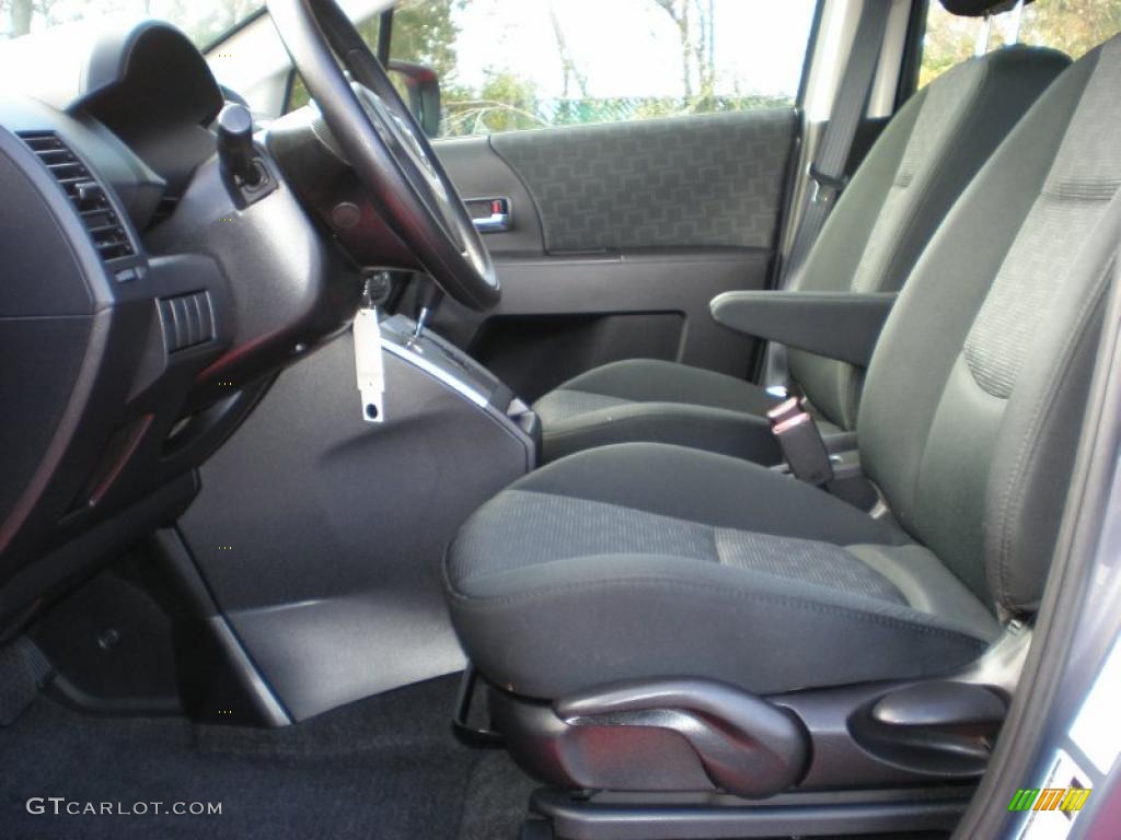 Black Interior 2010 Mazda MAZDA5 Sport Photo #40264942