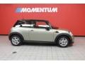 2011 Sparkling Silver Metallic Mini Cooper Hardtop  photo #3