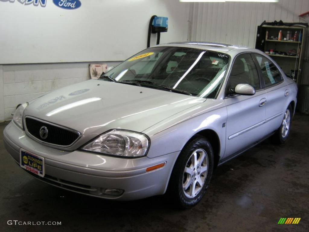 2001 Sable LS Premium Sedan - Silver Frost Metallic / Medium Graphite photo #1