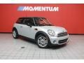 2011 White Silver Metallic Mini Cooper Hardtop  photo #1