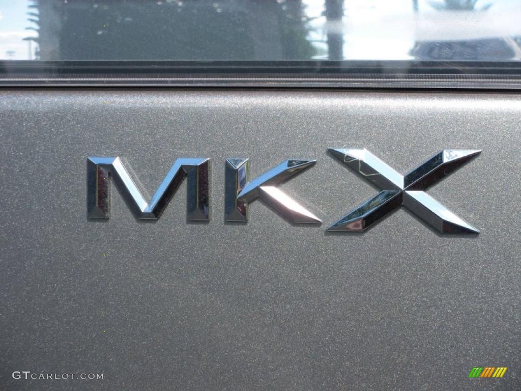 2008 MKX  - Vapor Silver Metallic / Charcoal Black photo #9