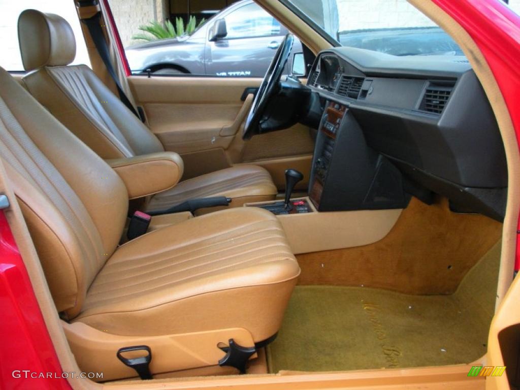 Beige Interior 1992 Mercedes-Benz 190 Class 190E 2.3 Photo #40267070