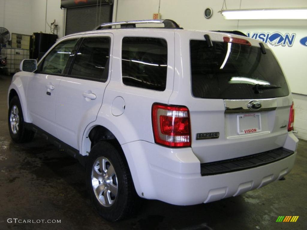 2009 Escape Limited V6 4WD - White Suede / Camel photo #15