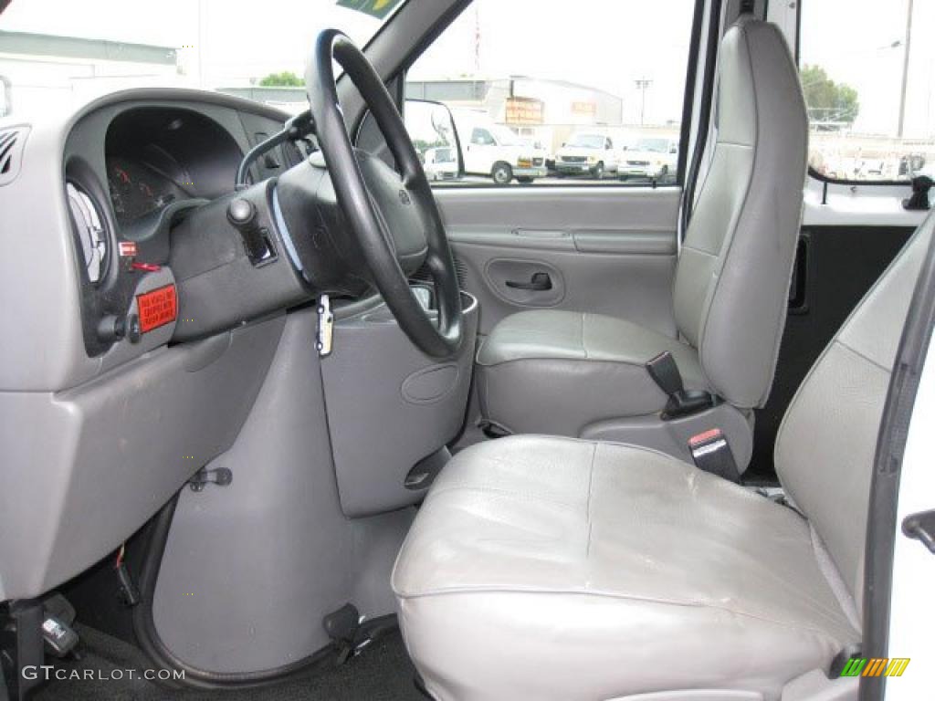 Medium Graphite Interior 1997 Ford E Series Van E350 Cargo Photo #40268190