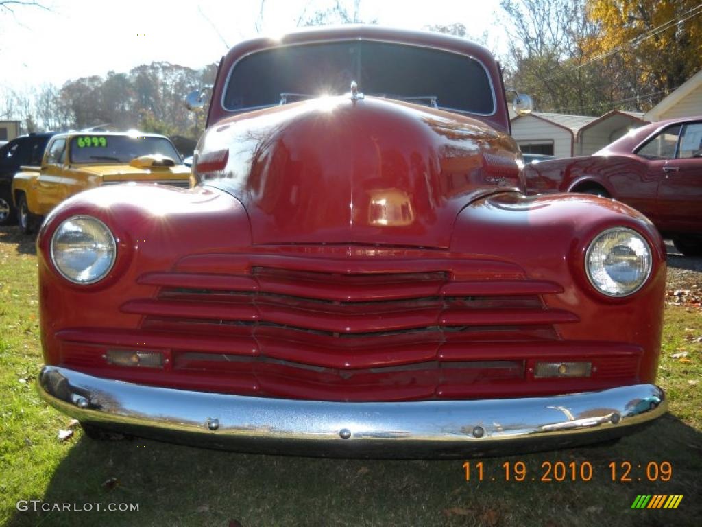 Red 1948 Chevrolet Fleetmaster Sport Coupe Exterior Photo #40269054