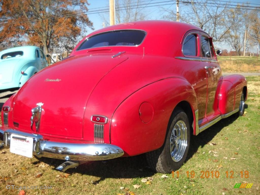 Red 1948 Chevrolet Fleetmaster Sport Coupe Exterior Photo #40269838