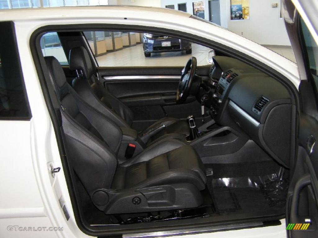 2006 GTI 2.0T - Candy White / Black Leather photo #12