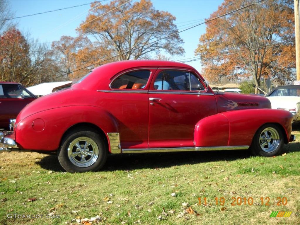Red 1948 Chevrolet Fleetmaster Sport Coupe Exterior Photo #40269962