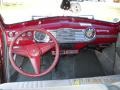 Red/Gray 1948 Chevrolet Fleetmaster Sport Coupe Dashboard