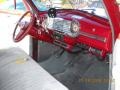 1948 Chevrolet Fleetmaster Red/Gray Interior Dashboard Photo