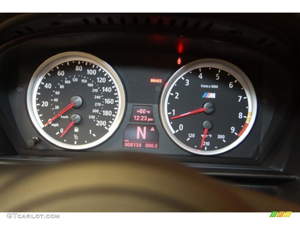 2010 BMW M5 Standard M5 Model Gauges Photo #40271230