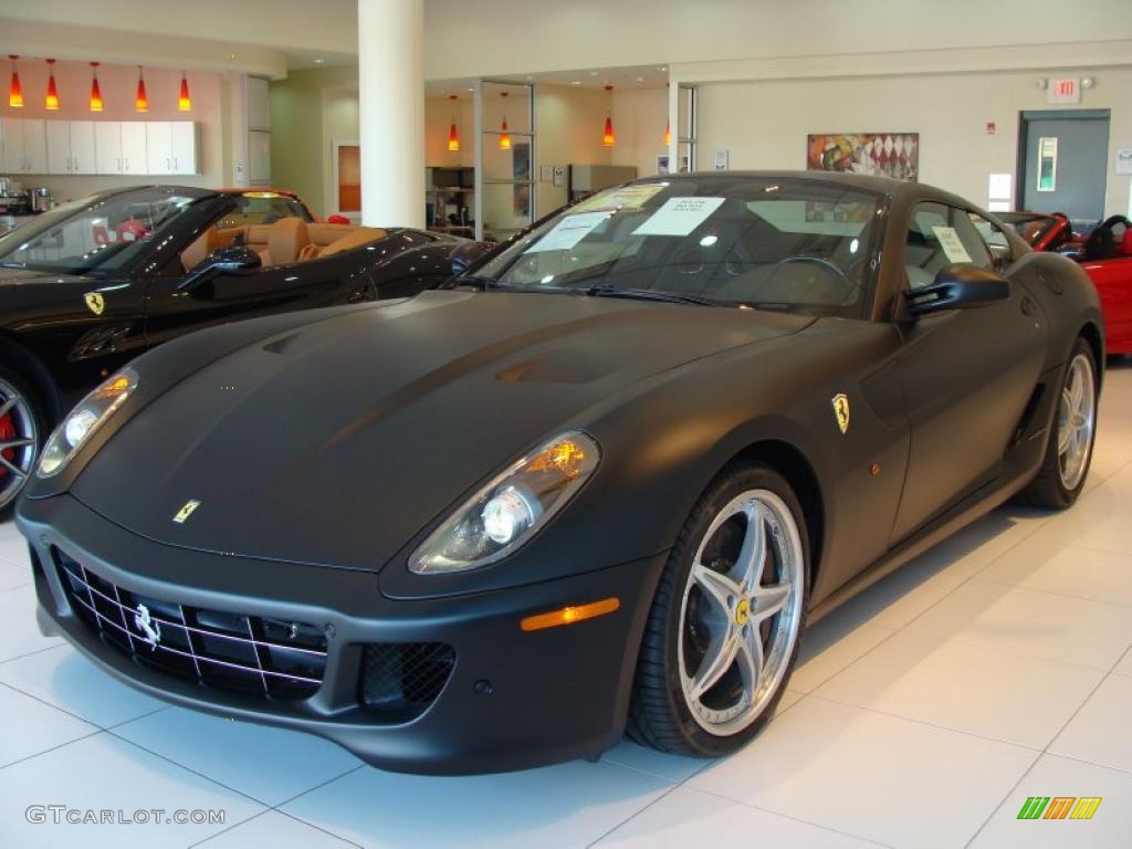 Black Daytona 2010 Ferrari 599 GTB Fiorano F1A Exterior Photo #40271746