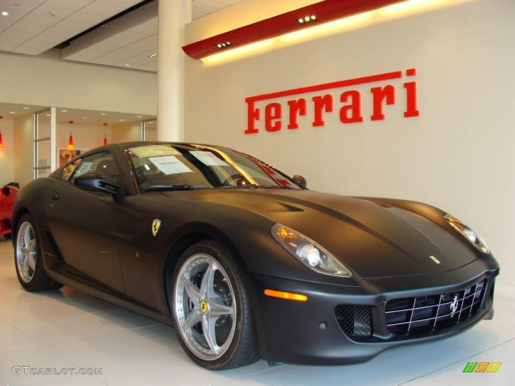 Black Daytona 2010 Ferrari 599 GTB Fiorano F1A Exterior Photo #40271790