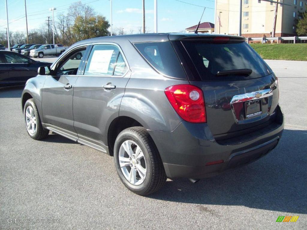 Cyber Gray Metallic 2011 Chevrolet Equinox LS Exterior Photo #40271974