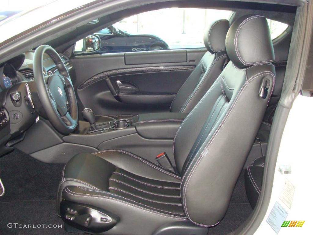 Nero Interior 2011 Maserati GranTurismo S Automatic Photo #40272150