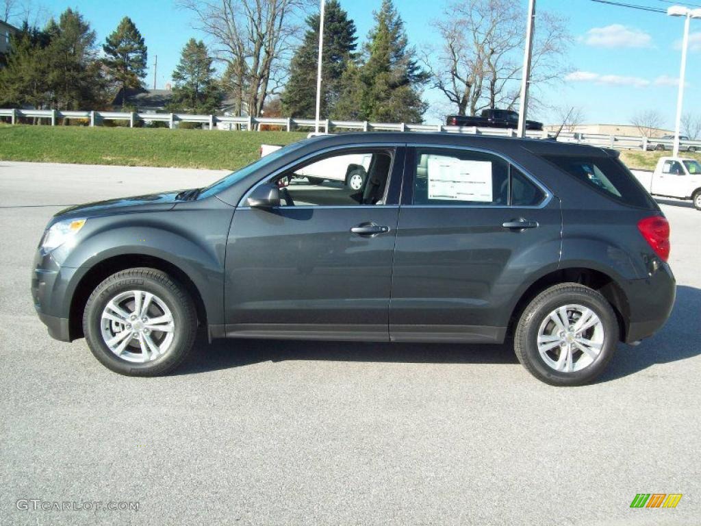 Cyber Gray Metallic 2011 Chevrolet Equinox LS Exterior Photo #40272162
