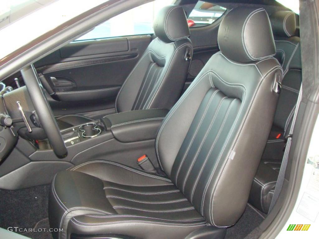 Nero Interior 2011 Maserati GranTurismo S Automatic Photo #40272198