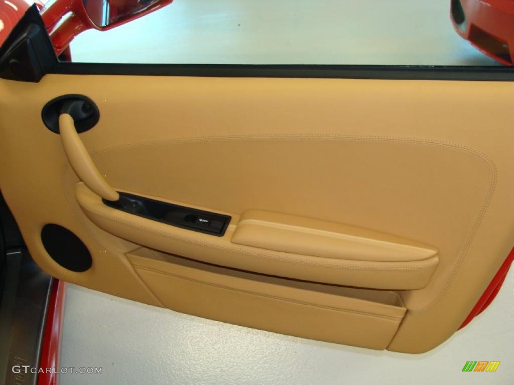 2008 Ferrari F430 Coupe F1 Beige Door Panel Photo #40272618