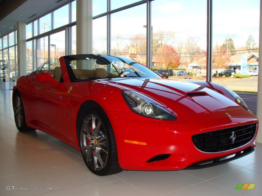 Red 2010 Ferrari California Standard California Model Exterior Photo #40272762