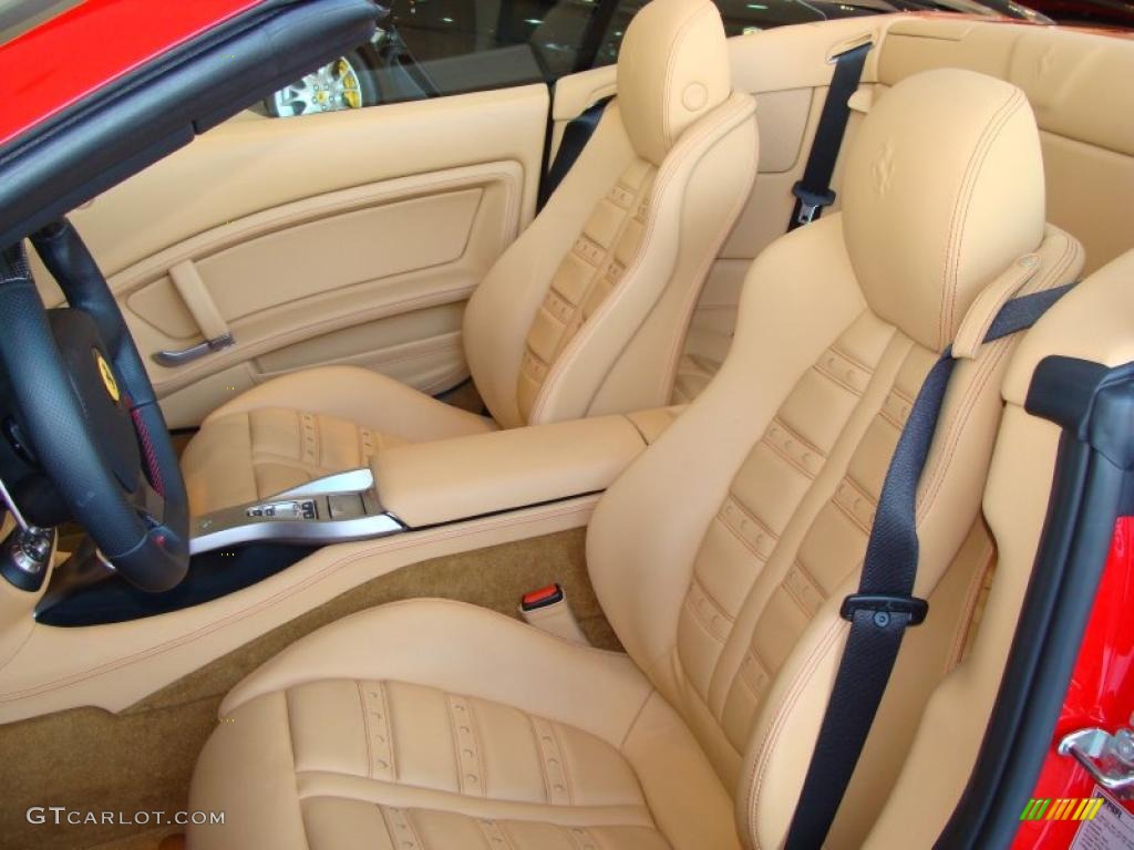 Beige Interior 2010 Ferrari California Standard California Model Photo #40272926