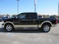 2011 Brilliant Black Crystal Pearl Dodge Ram 1500 Laramie Crew Cab 4x4  photo #4