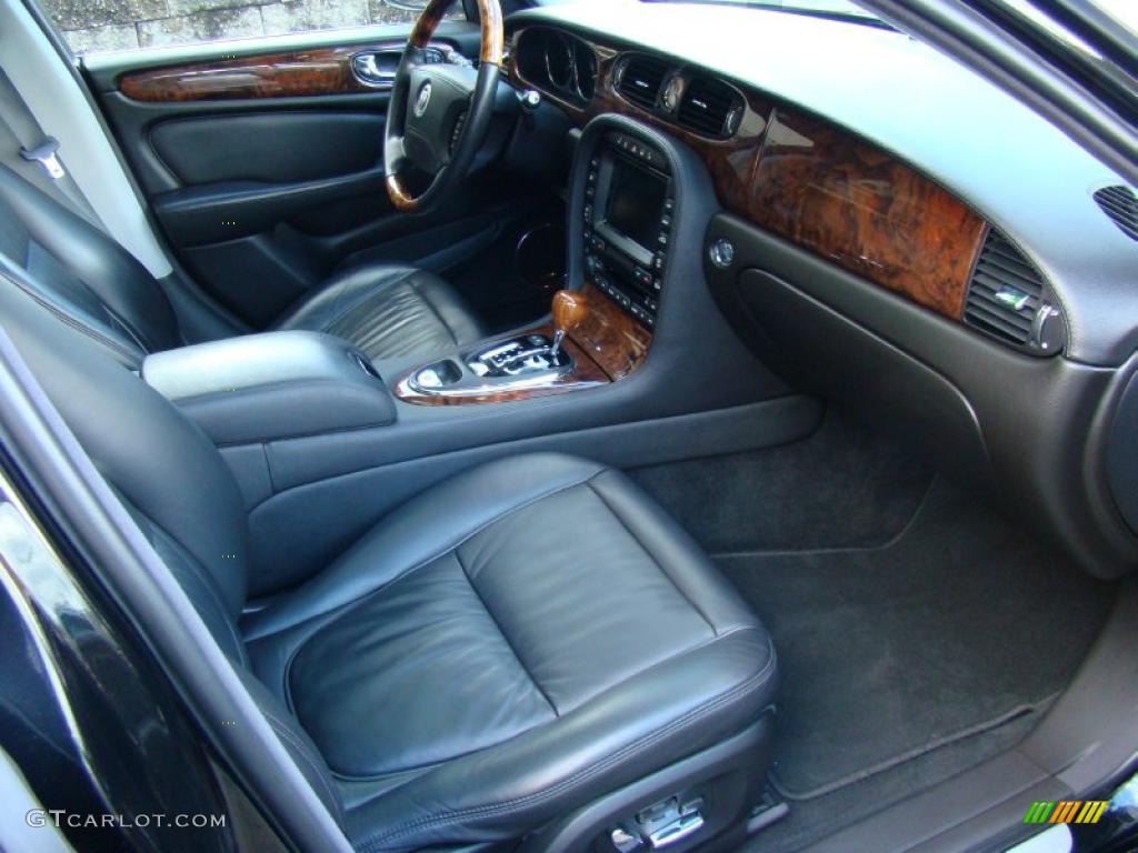 Charcoal/Charcoal Interior 2009 Jaguar XJ XJ8 Photo #40273398