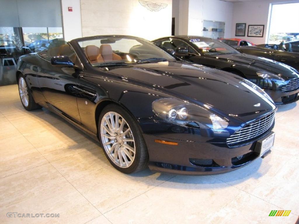 Midnight Blue 2006 Aston Martin DB9 Volante Exterior Photo #40274546