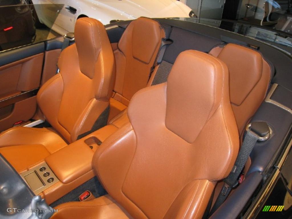 Dark Tan Interior 2006 Aston Martin DB9 Volante Photo #40274714