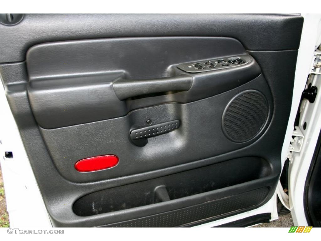 2004 Dodge Ram 1500 ST Quad Cab 4x4 Dark Slate Gray Door Panel Photo #40275506