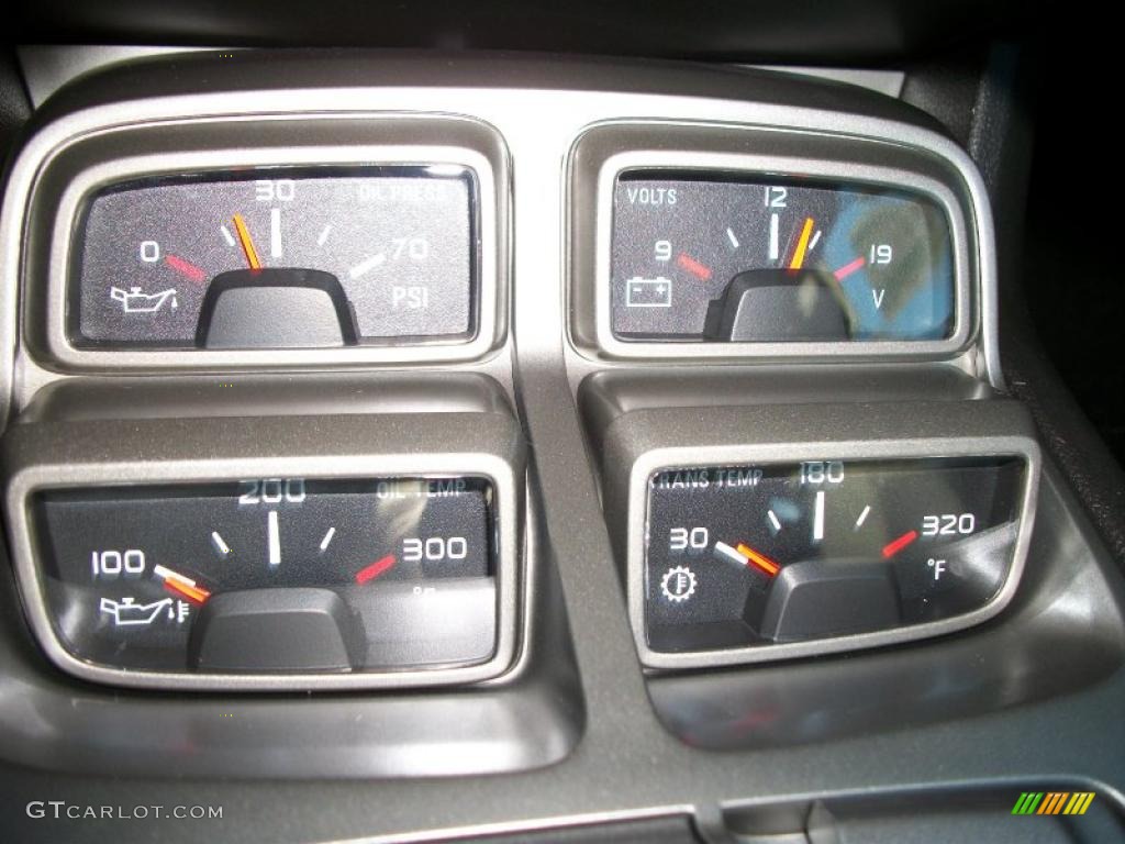 2011 Chevrolet Camaro SS Coupe Gauges Photo #40275654