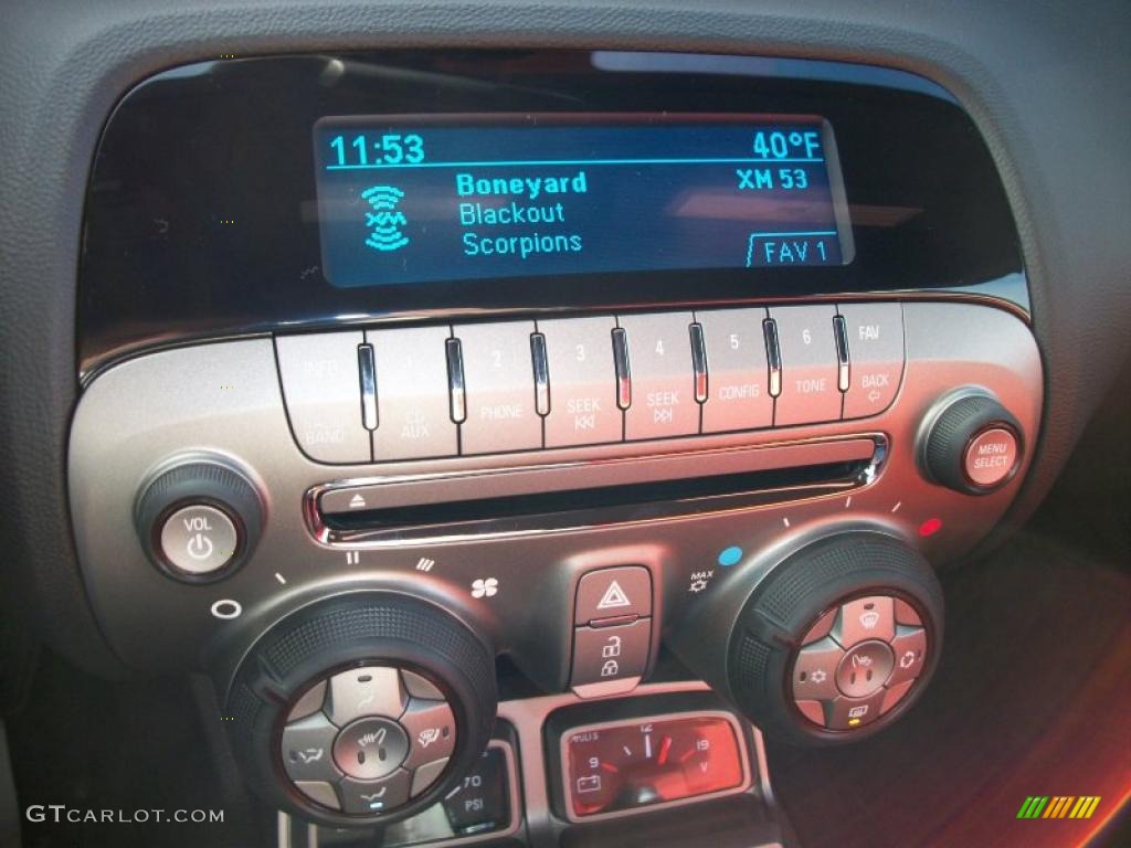 2011 Chevrolet Camaro SS/RS Coupe Controls Photo #40276430