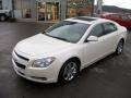 2010 White Diamond Tricoat Chevrolet Malibu LT Sedan  photo #7