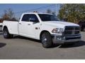 Bright White 2011 Dodge Ram 3500 HD Laramie Crew Cab Dually