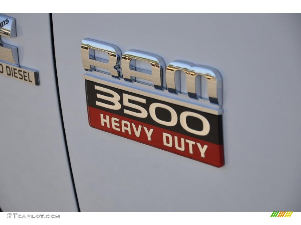 2011 Dodge Ram 3500 HD Laramie Crew Cab Dually Marks and Logos Photo #40278514