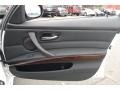 Black Dakota Leather Door Panel Photo for 2011 BMW 3 Series #40279398