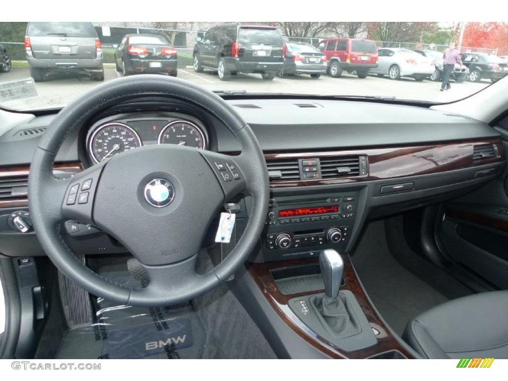 Black Dakota Leather Interior 2011 BMW 3 Series 328i xDrive Sedan Photo #40279558