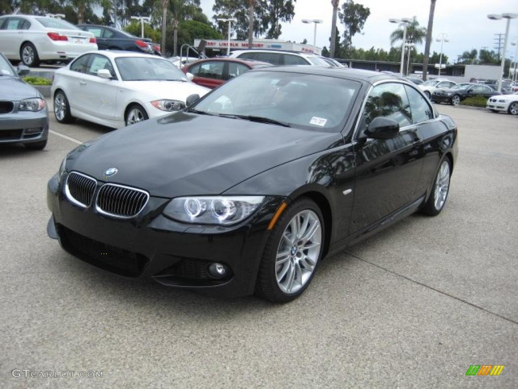 2011 3 Series 335i Convertible - Black Sapphire Metallic / Saddle Brown Dakota Leather photo #1