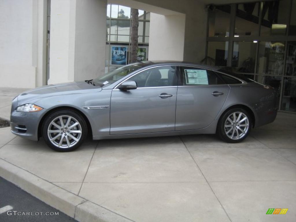 Lunar Grey Metallic 2011 Jaguar XJ XJ Exterior Photo #40280314