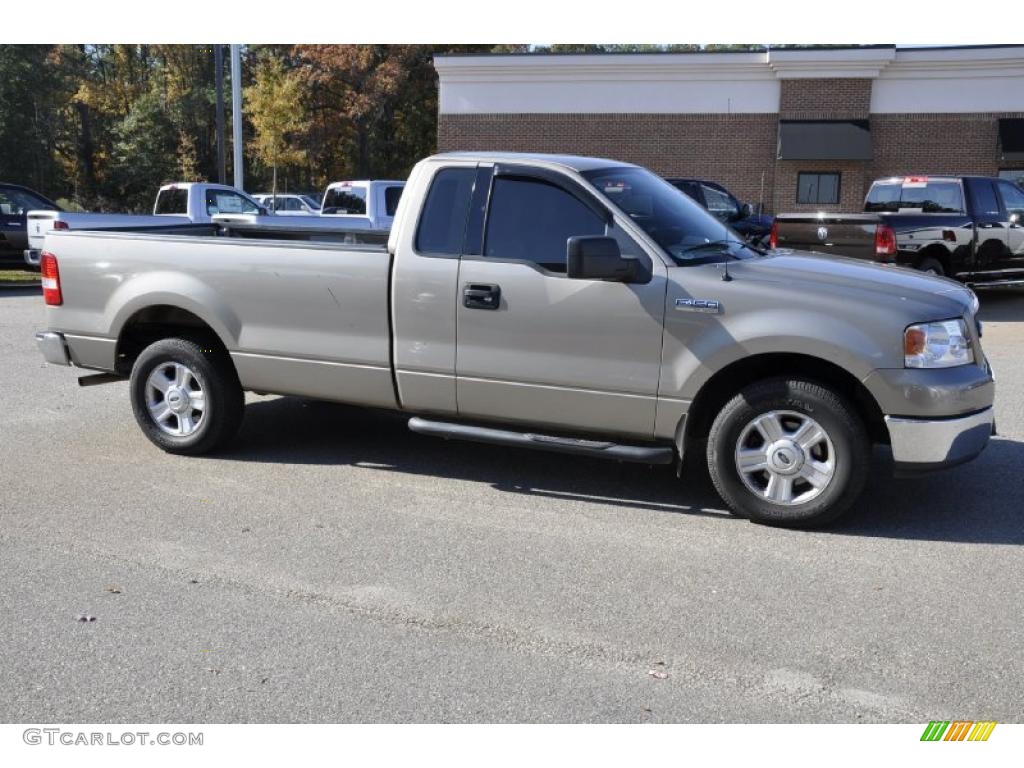 Dark Shadow Grey Metallic 2004 Ford F150 XLT Regular Cab Exterior Photo #40280422