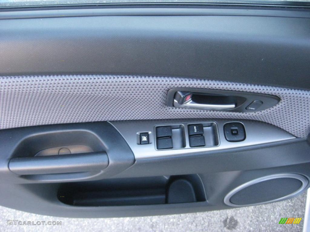 2008 Mazda MAZDA3 s Touring Sedan Gray Door Panel Photo #40281644