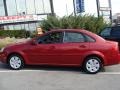 2007 Fusion Red Metallic Suzuki Forenza Sedan  photo #8