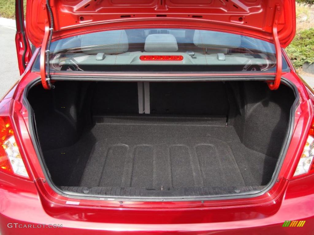 2007 Forenza Sedan - Fusion Red Metallic / Grey photo #20