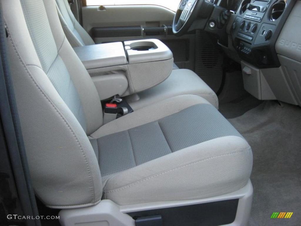 Medium Stone Interior 2008 Ford F250 Super Duty XLT SuperCab 4x4 Photo #40282658