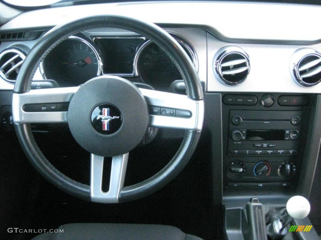 2007 Mustang GT Premium Coupe - Vista Blue Metallic / Dark Charcoal photo #20